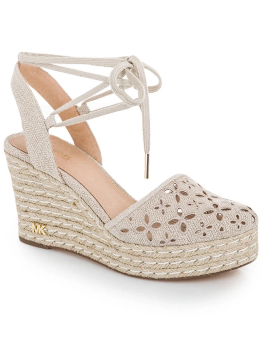 Michael Kors Darci Closed Toe Wedge Platform Sandal Espadrille